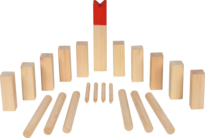 goki Wikingerspiel KUBB inkl. Baumwollbeutel (56324)
