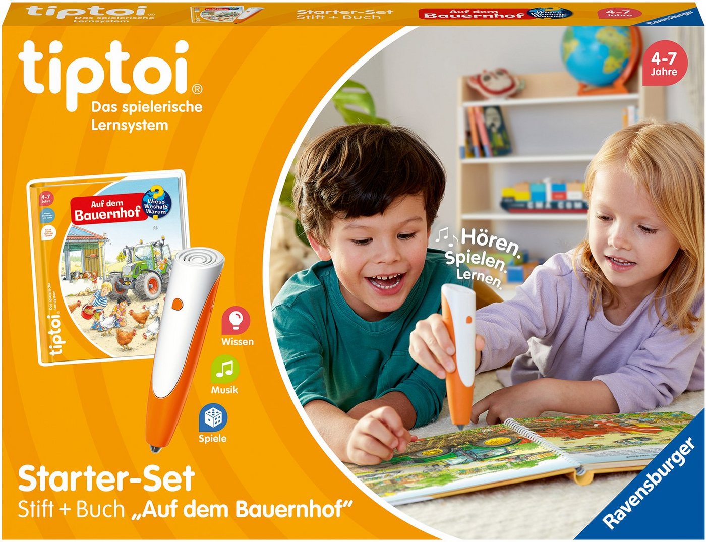 tiptoi Starter-Set: Stift und Bauernhof-Buch (00114)